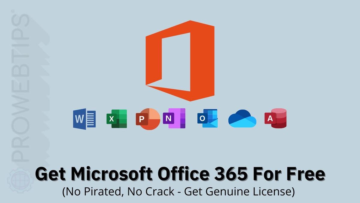 'Video thumbnail for Get Microsoft Office 365 For Free | Genuine License | No Crack, No Pirated'