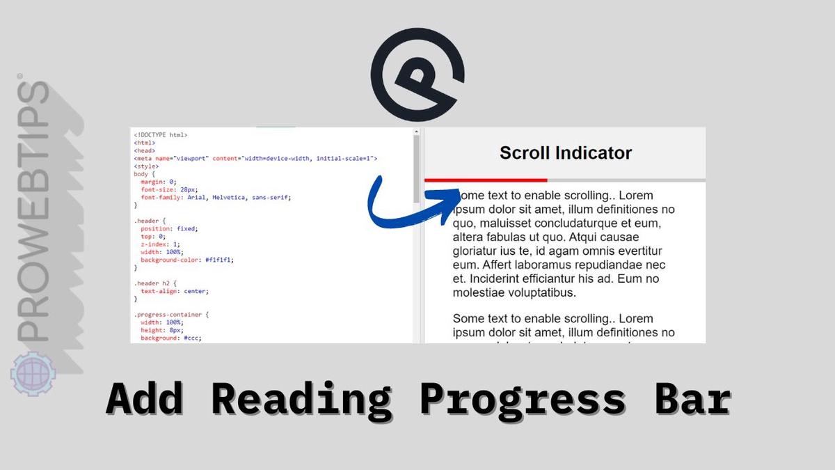 'Video thumbnail for Add Scroll Progress Bar GeneratePress Theme | Reading Progress Bar Without Plugin'