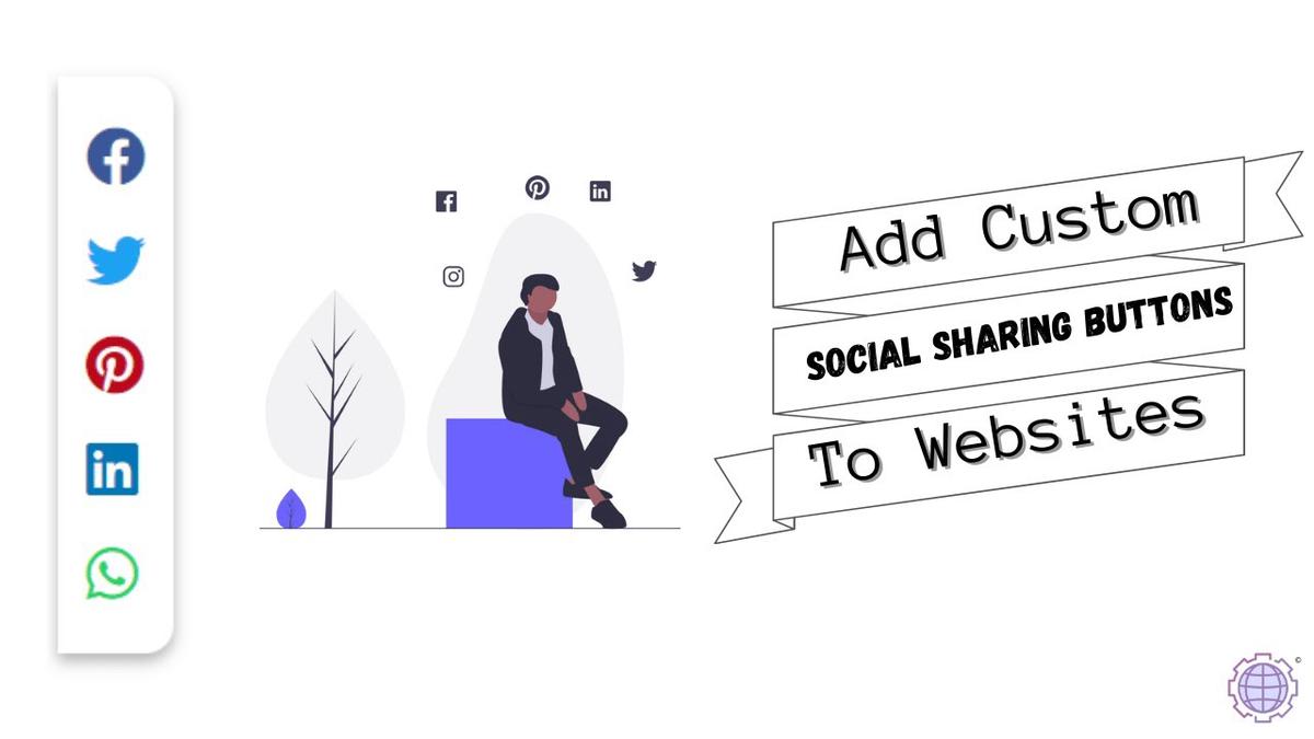 'Video thumbnail for How To Create Custom Social Media Sharing Buttons For Website | Complete Tutorial | PROWEBTIPS'