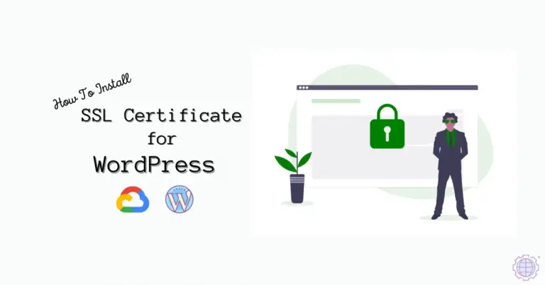 SSL Certificate on GCP
