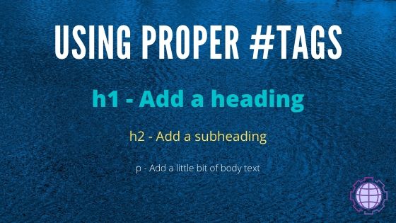 word image 2 Use Proper Headings tags
