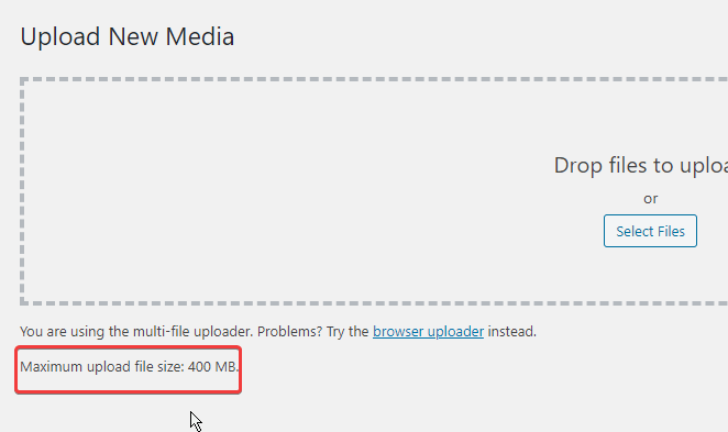 wordpress-max-upload-filesize