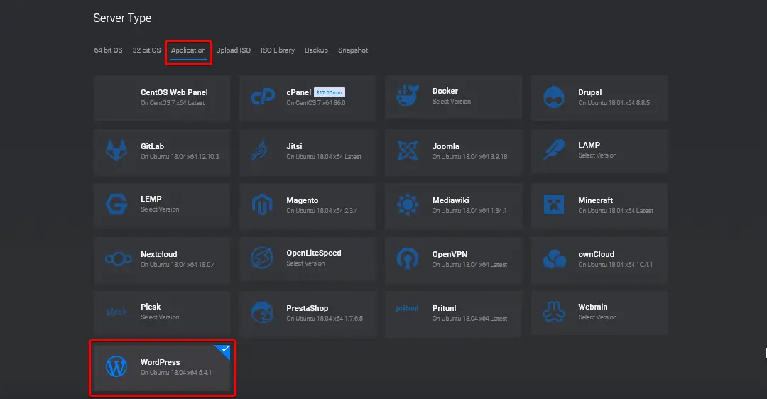 word image 9 Vultr Cloud Application Manager