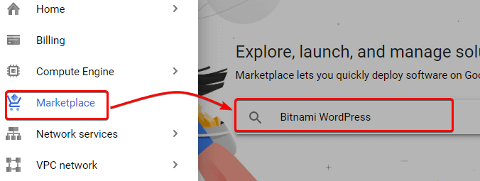 marketplace on gcp Market Place on Google Cloud