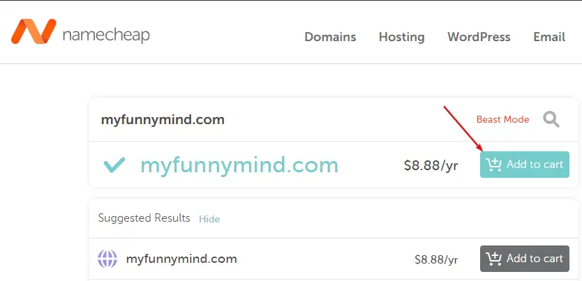 namecheap domain add to cart namecheap-domain-add-to-cart