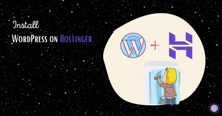 Install WordPress on Hostinger