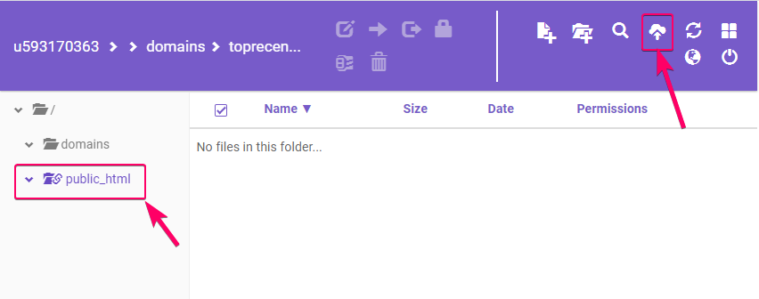 accessing public html folder on file manager on ho Accessing Public_html folder on File manager on Hostinger cPanel