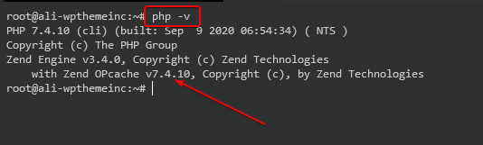 checking php version on the lamp stack ubuntu checking PHP version on the LAMP stack ubuntu