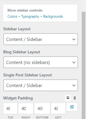 Disable GeneratePress Sidebar