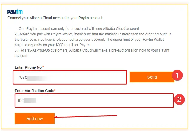 Paytm Payment verification