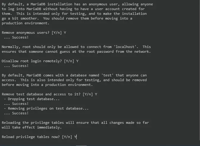 Securing MariaDB Database on LAMP Stack