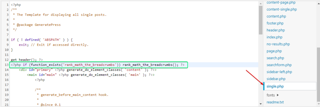 Add Breadcrumbs to WordPress Website - PROWEBTIPS.com