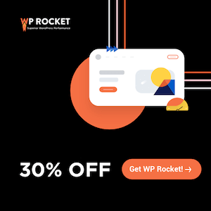 WP Rocket 30OFF