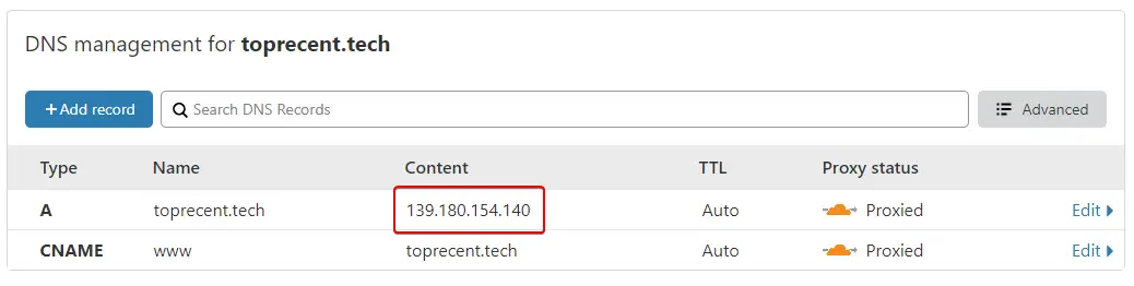 dns configuration of domain name on cloudflare DNS Configuration of Domain Name on Cloudflare