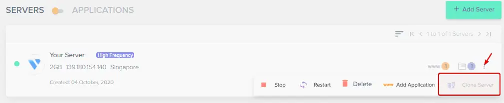 server cloning on cloudways Server Cloning on Cloudways