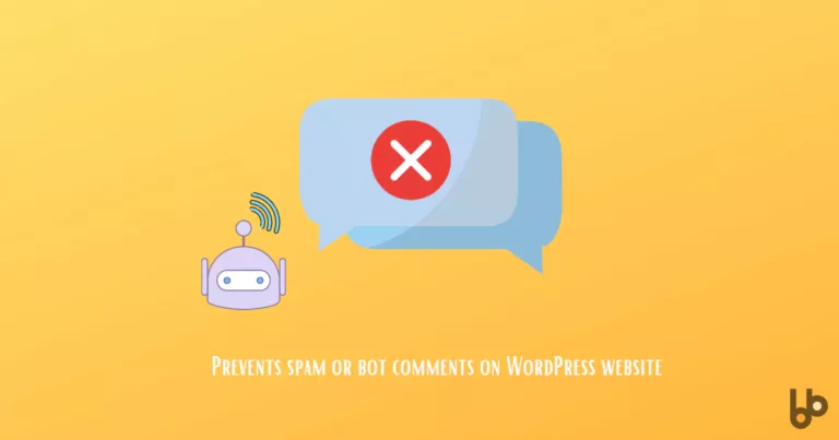 Prevents-spam-WordPress-