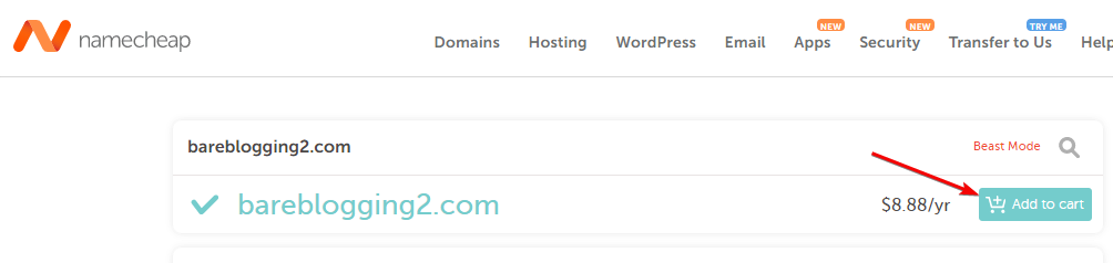 search domain on namecheap search domain on namecheap