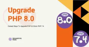 Upgrade PHP 8.0