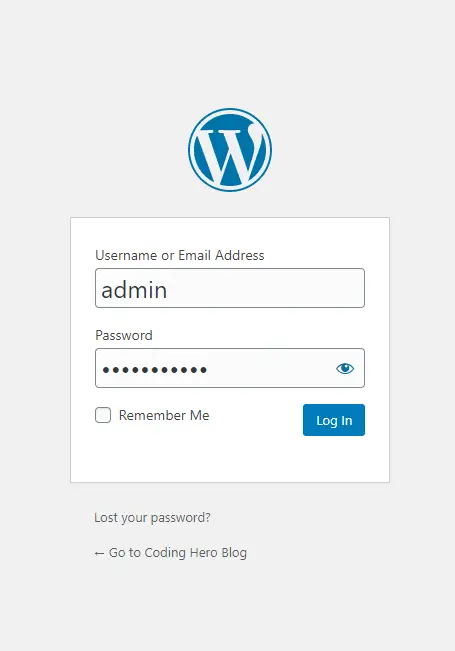 wp-login-page