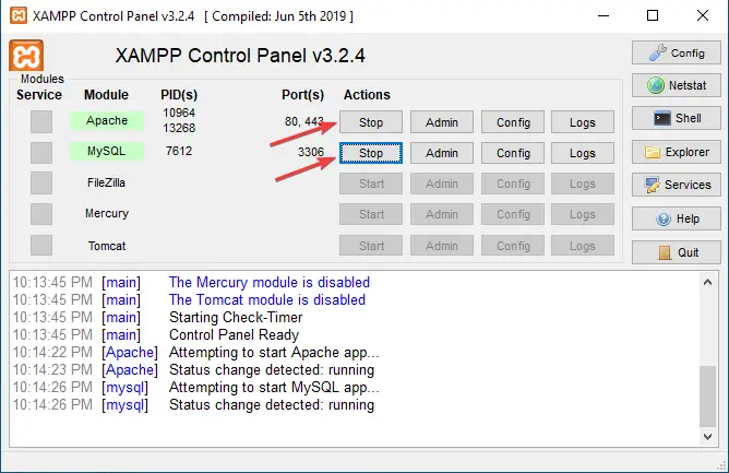 xampp-control-panel-mysql-apache