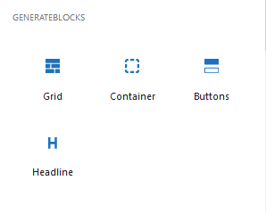 GeneratePress Block Blocks