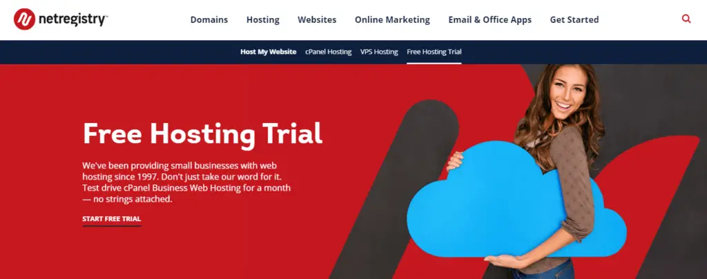 Netregistry Hosting Free Trial