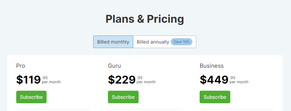 semrush new pricing and plans