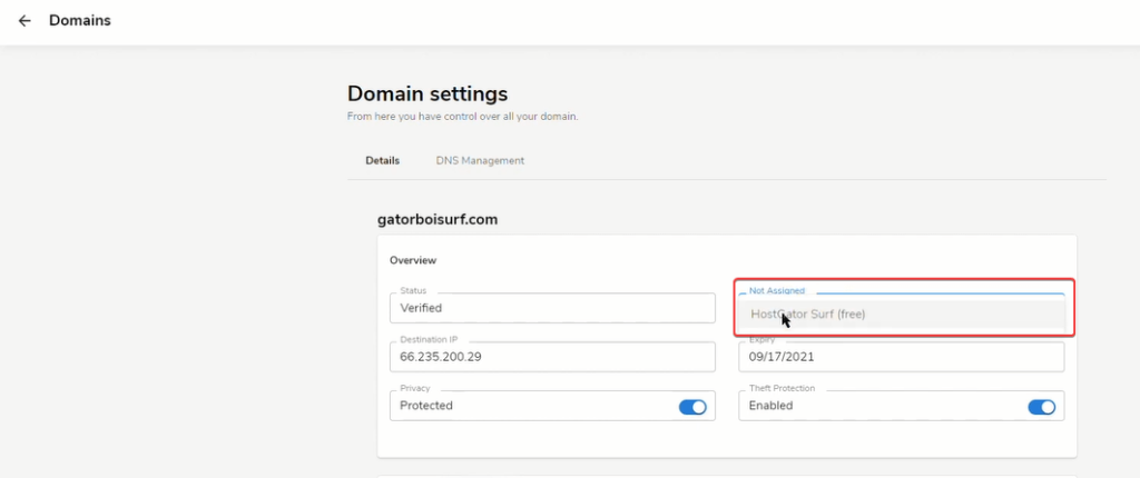 Attach Domain To HostGator Site