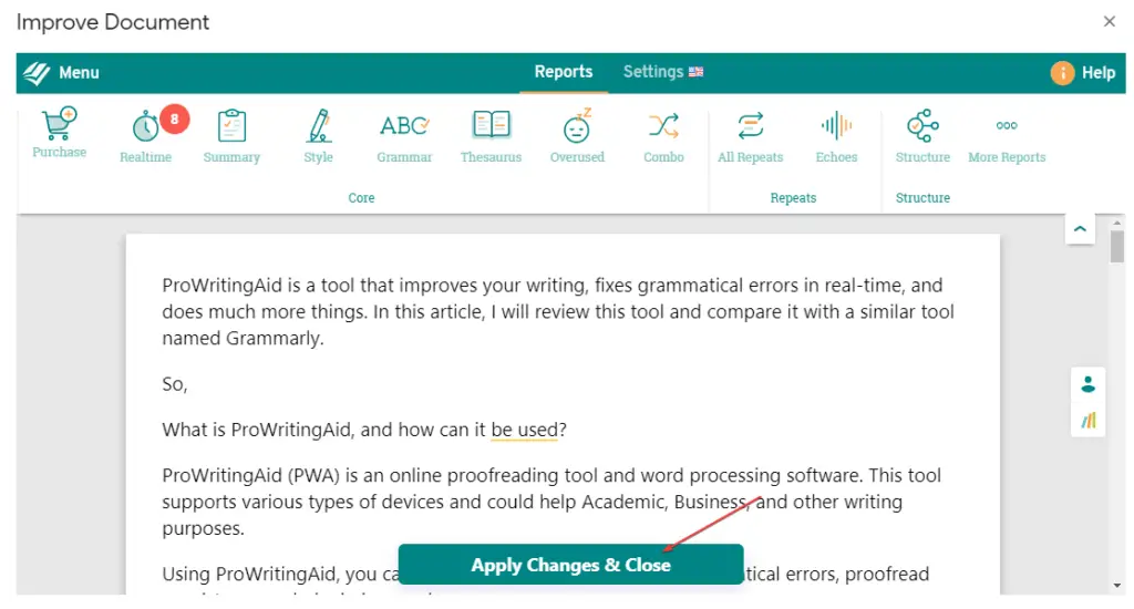 ProWritingAid Google Docs addon ProWritingAid Google Docs addon