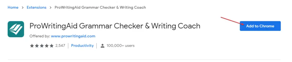 prowritingaid chrome extension ProWritngAid chrome extension