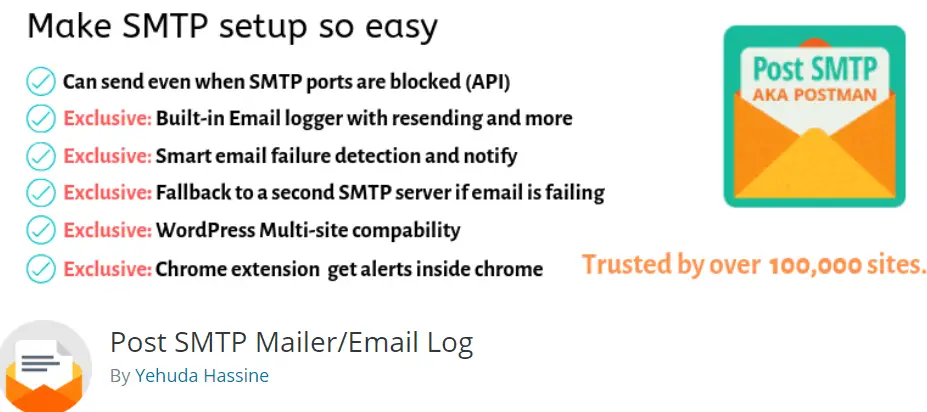 PostSMTP Essential WordPress Plugins - SMPT Mailer