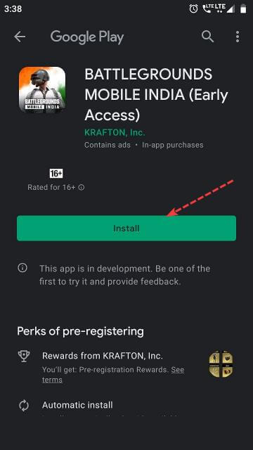 Battlegrounds Mobile India Install On Play Store Battlegrounds Mobile India Install On Play Store
