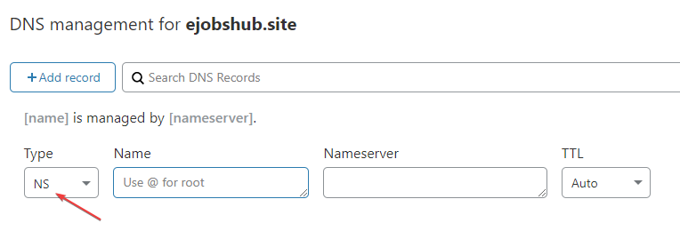 nameserver on cloudflare nameserver-on-cloudflare