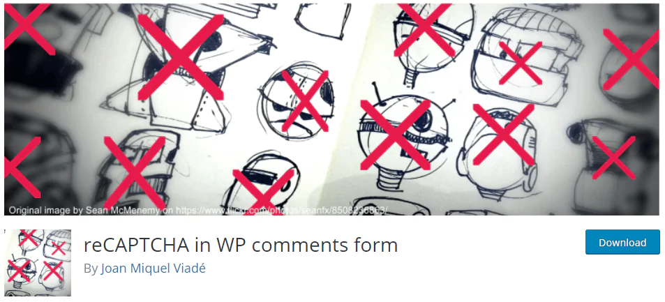 reCAPTCHA-in-WP-comments