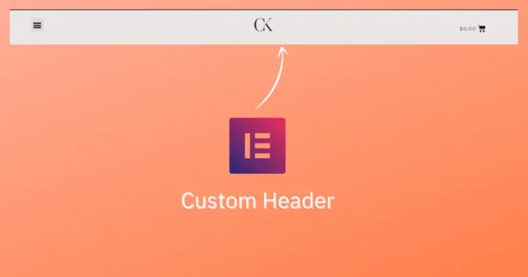 Custom Header