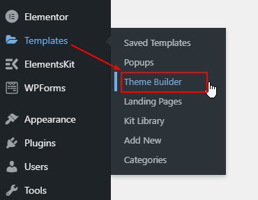 Elementor Theme Builder Elementor Theme Builder