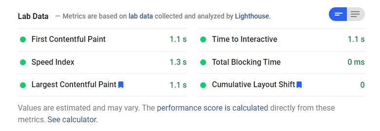 Core Web Vitals Core Web Vitals