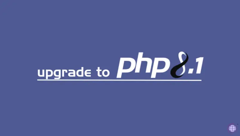 Upgrade PHP 8.1