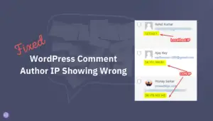 WordPress Comment Author IP Showing Wrong