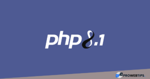 Upgrade PHP 8.1