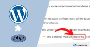 Fix Missing mbstring Module WordPress -