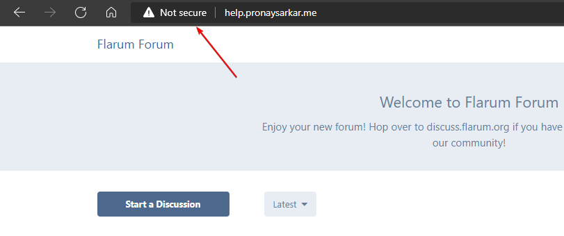 Not Secured Domain Name Not Secured Domain Name