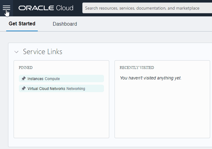 Oracle Compute Instances